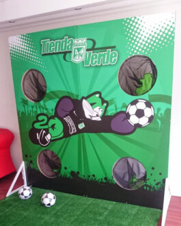 Futbolito plegable
